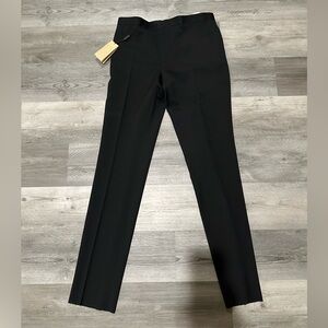 Burberry Wool Black Dress Trousers